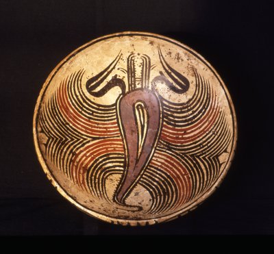Pedestal Plate, Early Cocle Phase, 700-800 AD by Cocle Culture